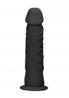 RealRock - Dong ohne Hoden 23,00 cm Schwarz