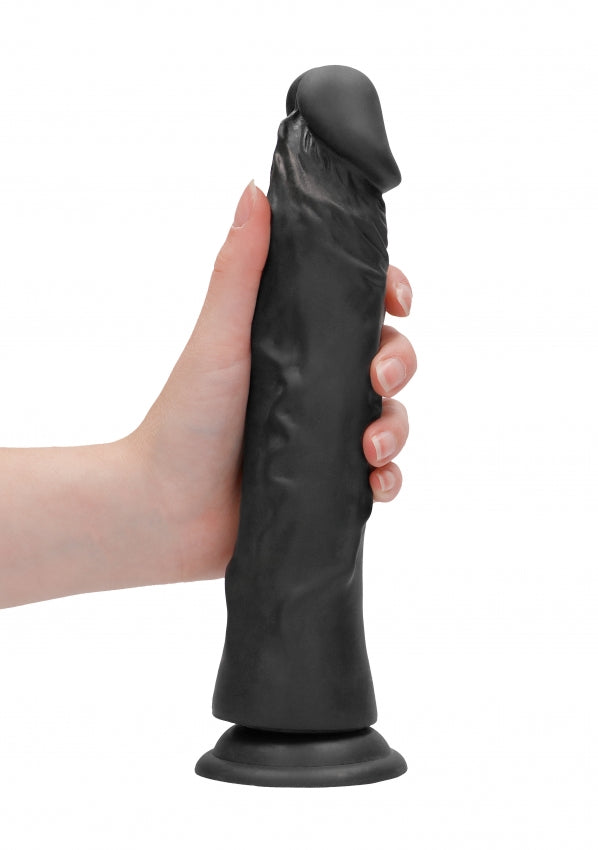 RealRock - Dong ohne Hoden 23,00 cm Schwarz