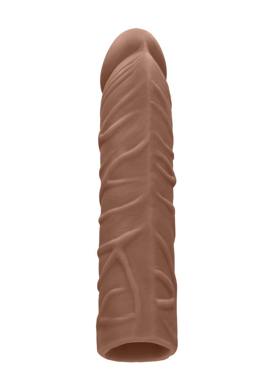 RealRock - Penis Sleeve 17,50 cm braun
