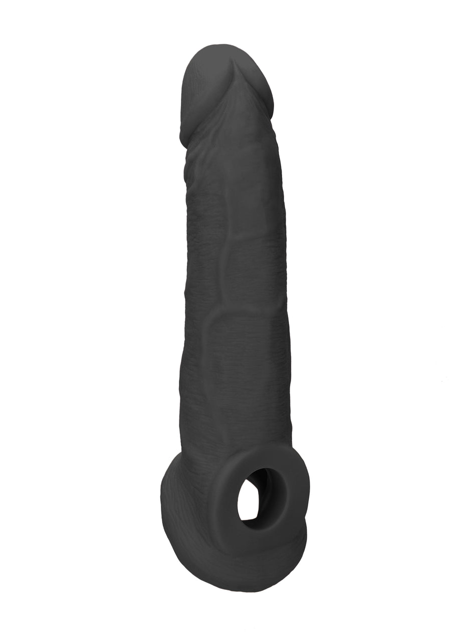 RealRock - Penis Sleeve 22,00 cm schwarz