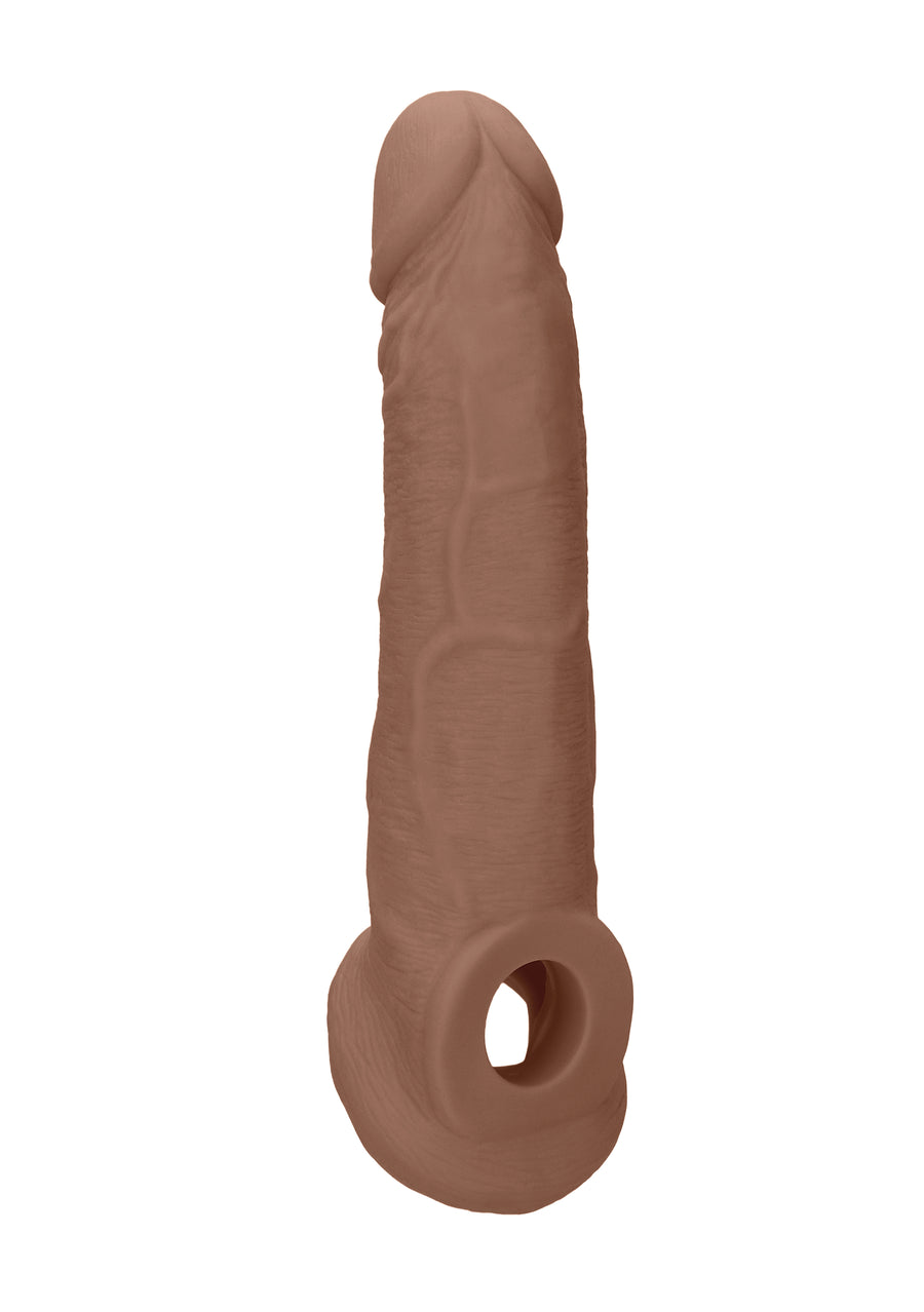 RealRock - Penis Sleeve 22,00 cm braun