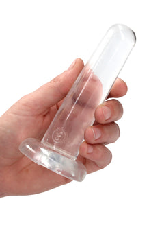 RealRock Dildo 13,50cm Klar - Crystal Clear Einsteiger
