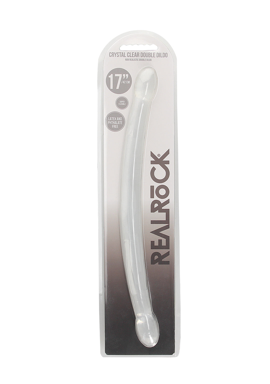 RealRock Doppeldildo 42cm Klar | Crystal Clear fr Paare KinkySabine RealRock Doppeldildo 42cm Klar | Crystal Clear fr Paare KinkySabine