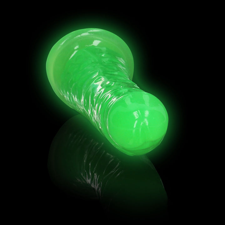 RealRock - Glow in the Dark Dildo 17,50cm neongrün