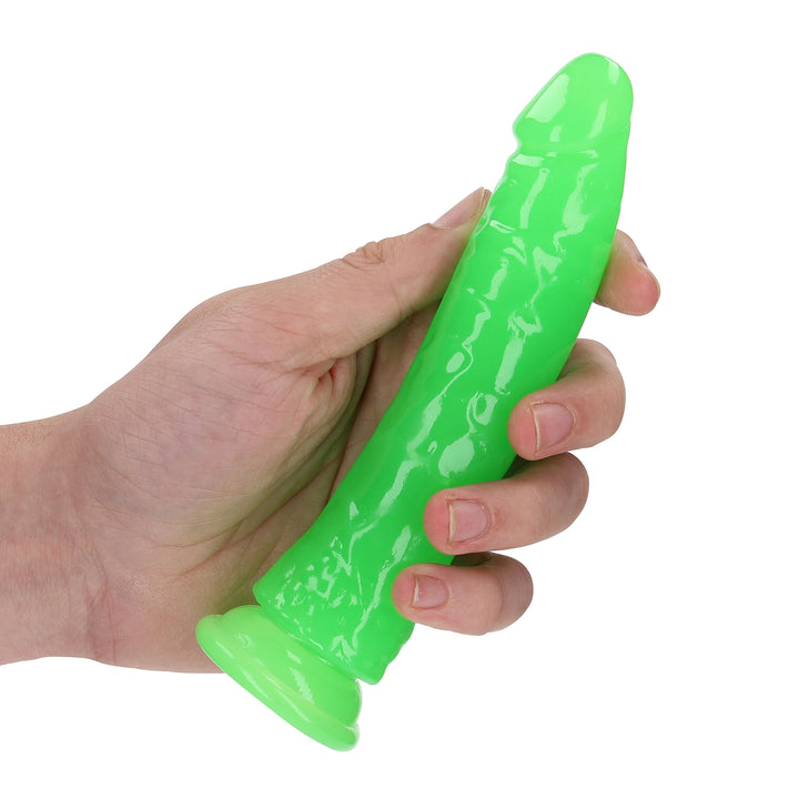 RealRock - Glow in the Dark Dildo 17,50cm neongrün