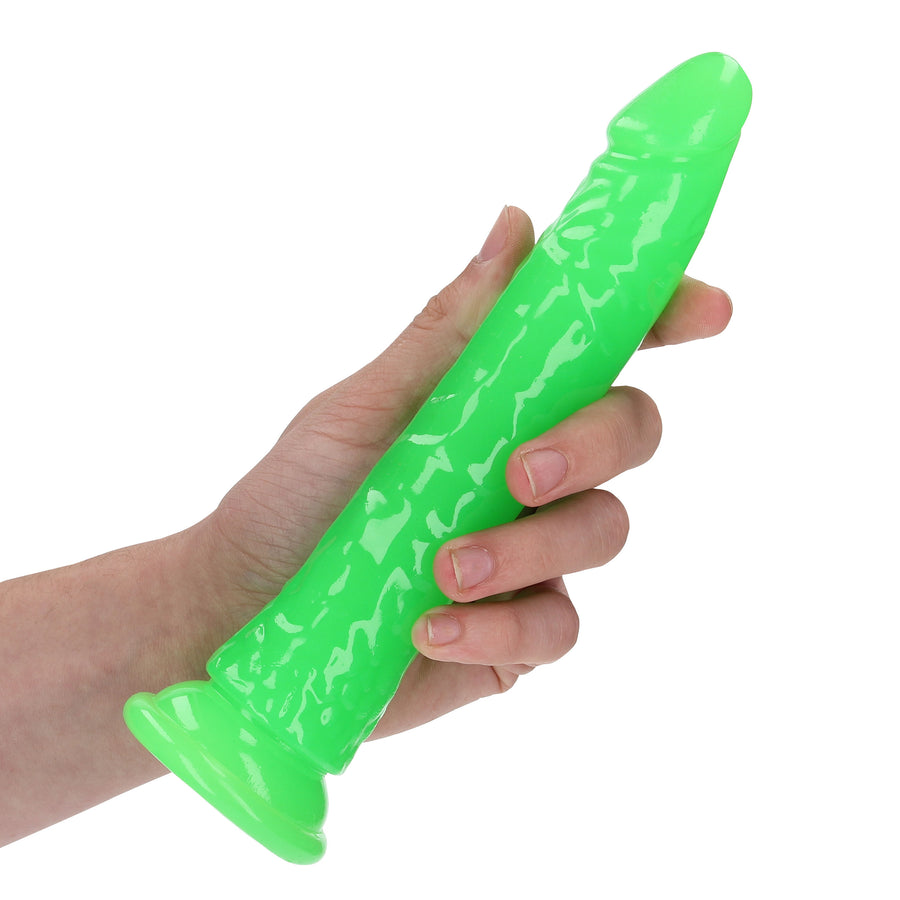 RealRock - Glow in the Dark Dildo 22,00 cm neongrün