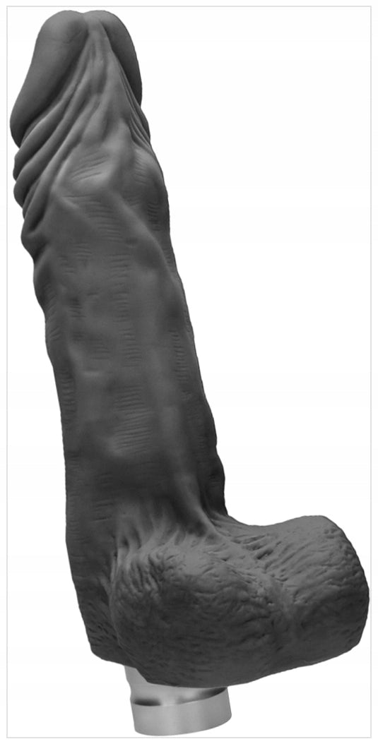 Vibrierender Dildo 23cm schwarz