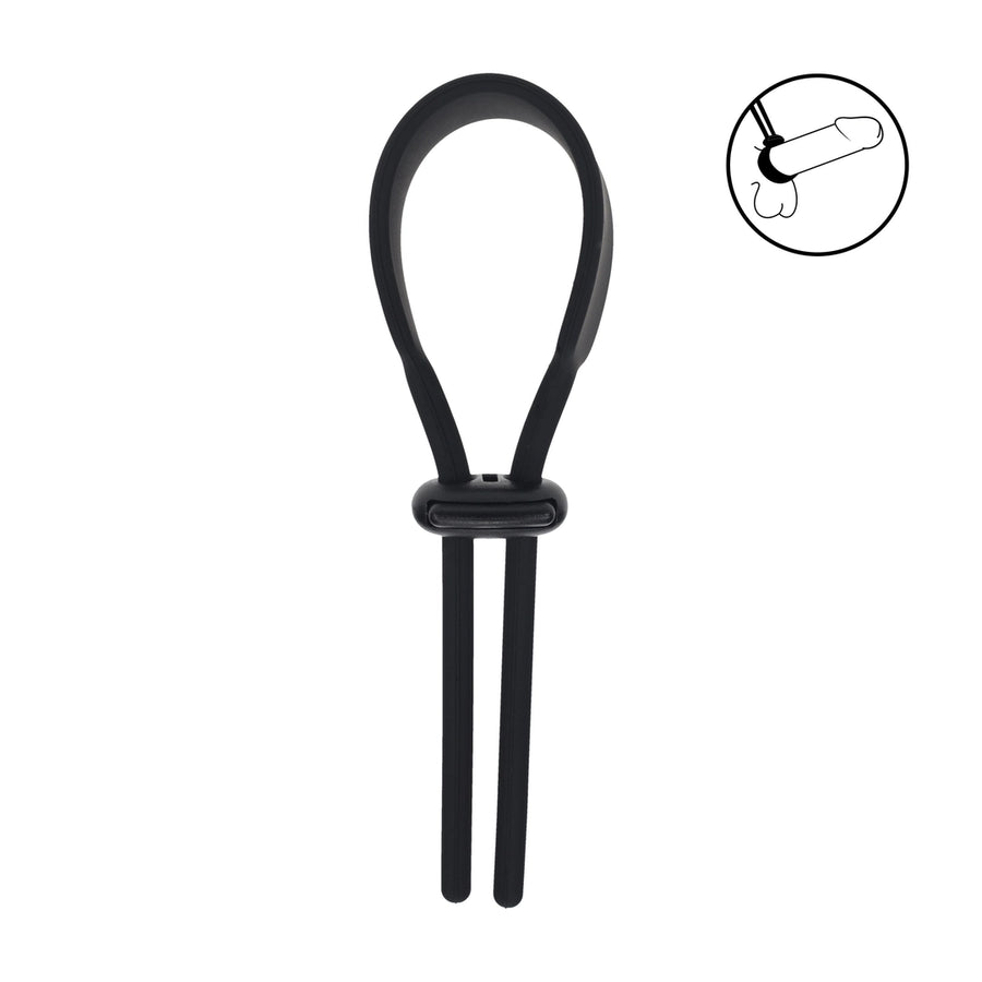 Levelz - Lasso Penisring 5mm schwarz