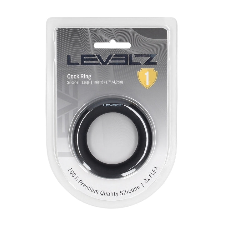 Penisring "Liquid" L schwarz