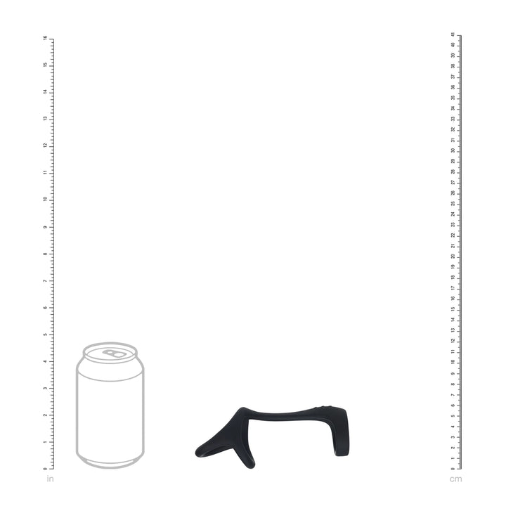 Levelz - Tri O Schaft-, Penis- und Hodenring schwarz