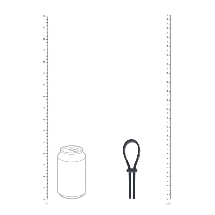 Levelz - Lasso Penisring 5mm schwarz