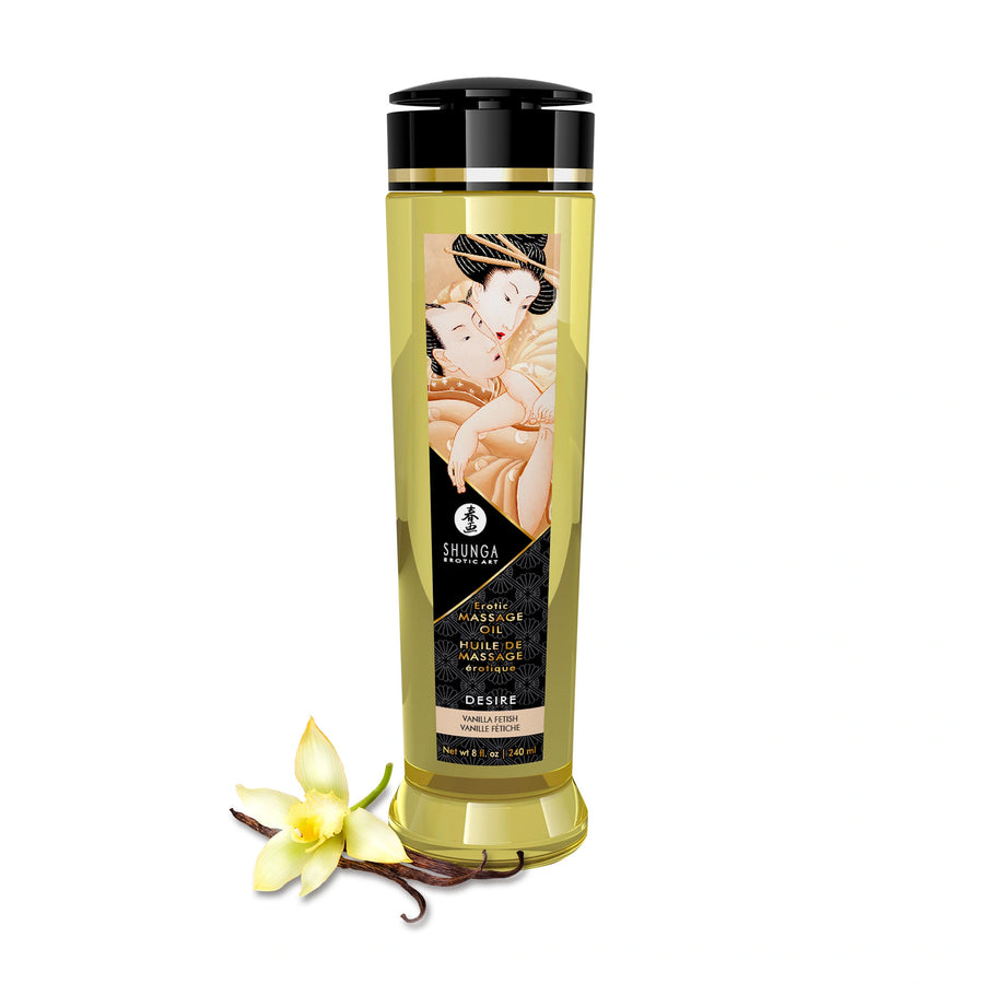 Shunga - Erotisch duftendes Massageöl Vanille 240 ml