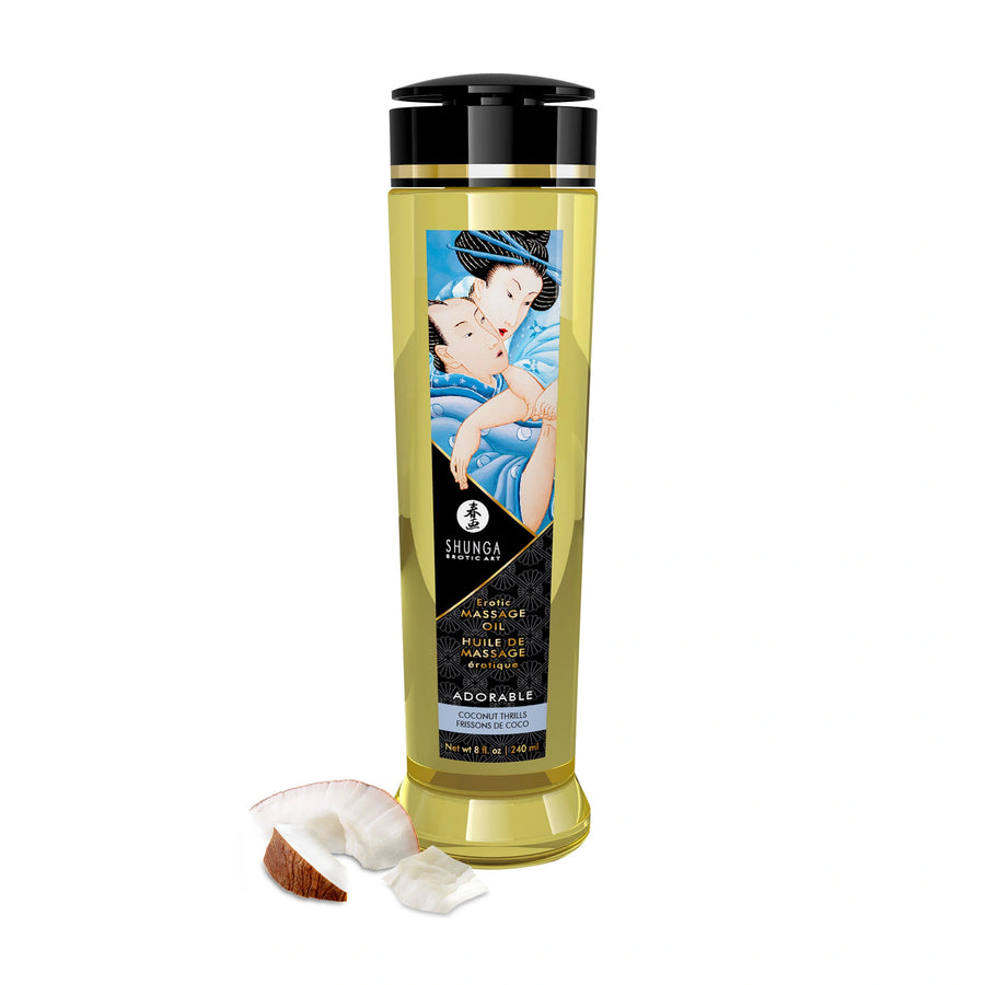 Shunga - Erotisch duftendes Massageöl "Coconut Thrills" 240 ml