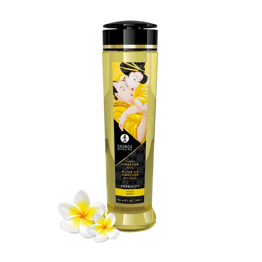 Shunga - Erotisch duftendes Massageöl "Monoi" 240 ml