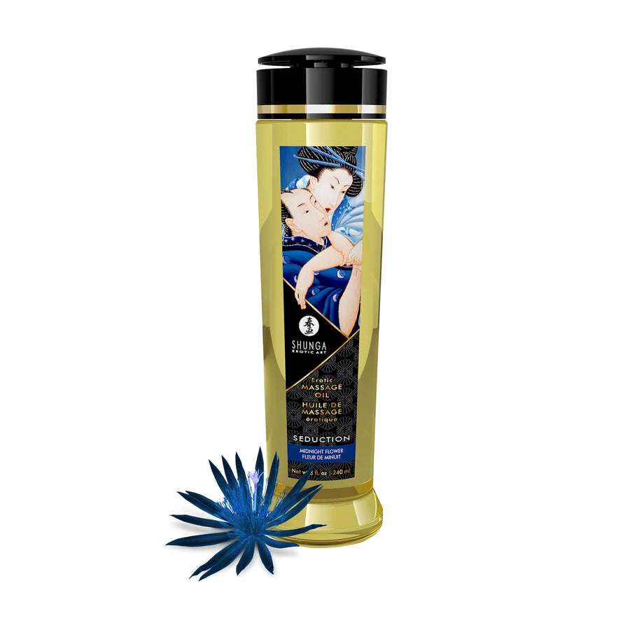 Shunga - Erotisch duftendes Massageöl "Midnight Flower" 240 ml