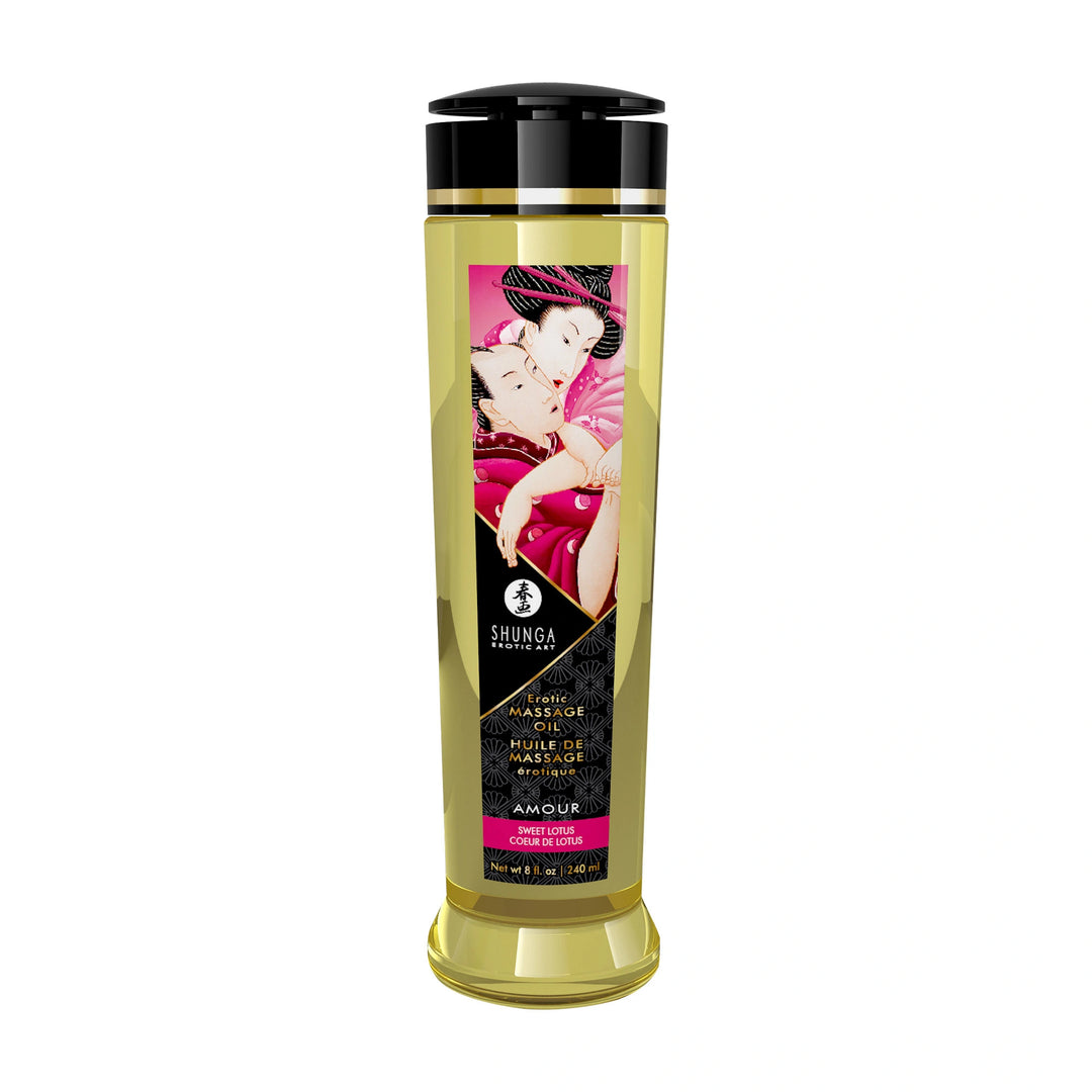 Erotisch duftendes Massageöl "Sweet Lotus" 240 ml