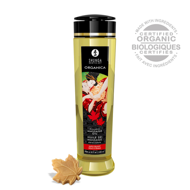 Shunga - Organica Massage Öl Maple Delight 240 ml