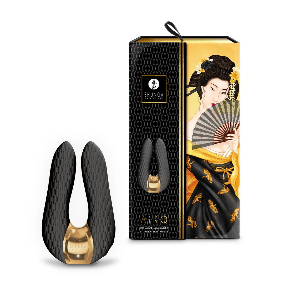 Shunga - "AIKO" Klitorisvibrator schwarz