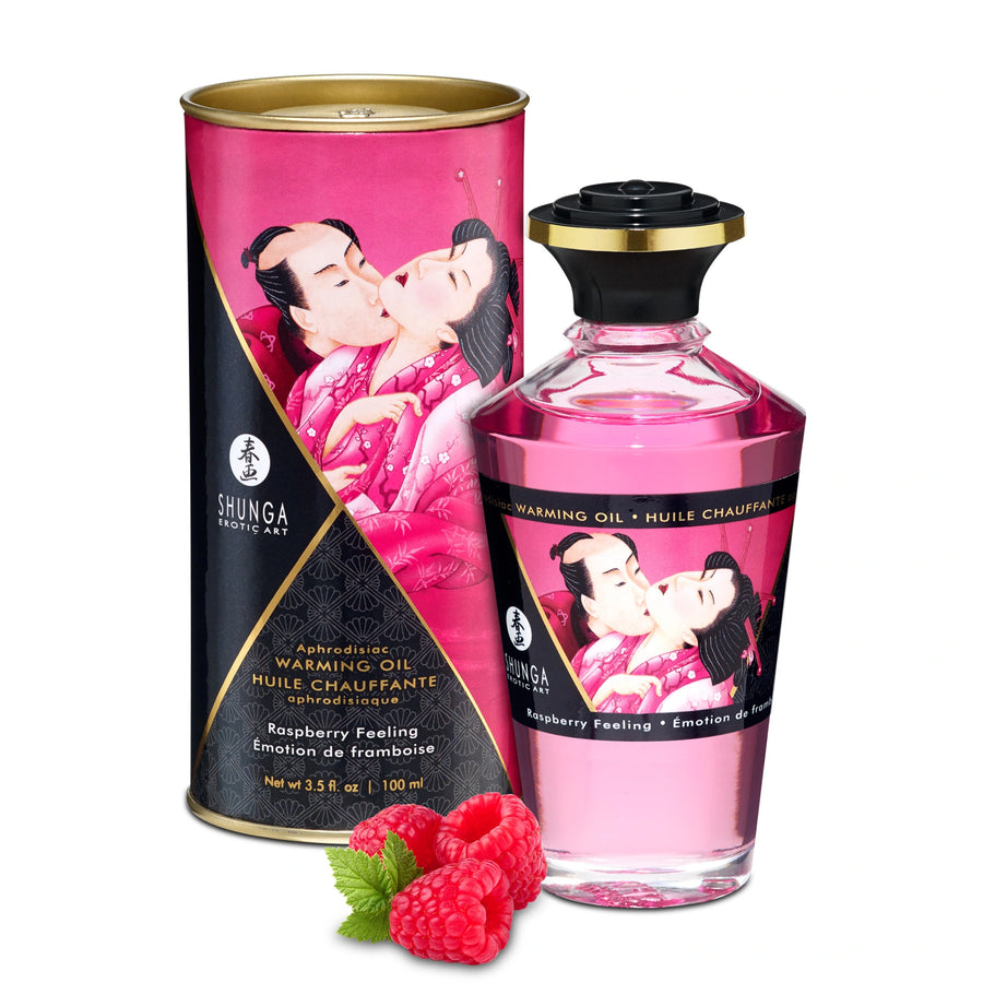 Shunga - Aphrodisiakum-Öl Himbeere 100 ml