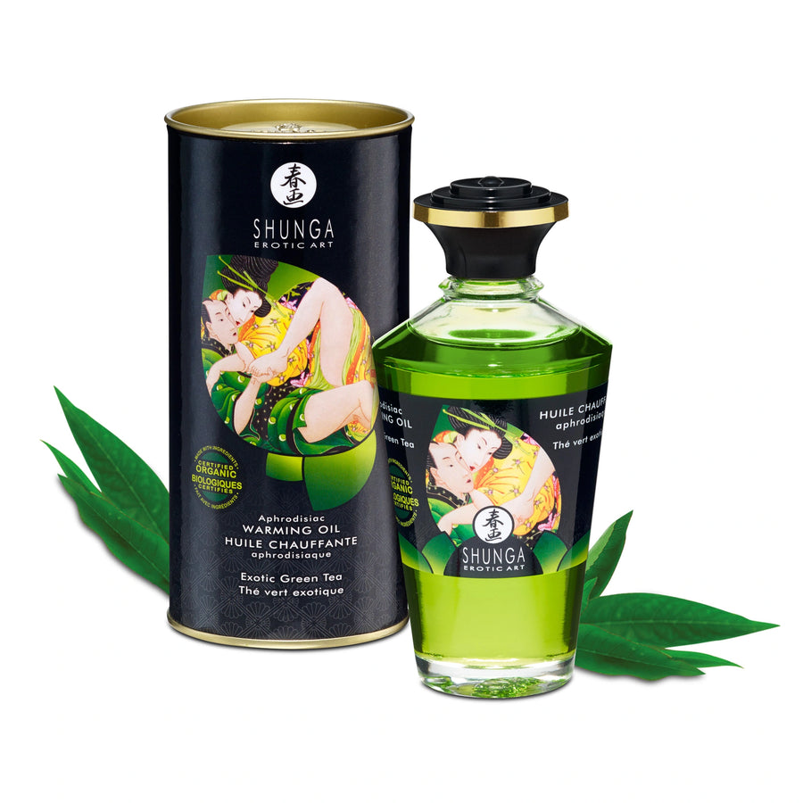 Shunga - Aphrodisiakum-Öl Grüner Tee 100 ml