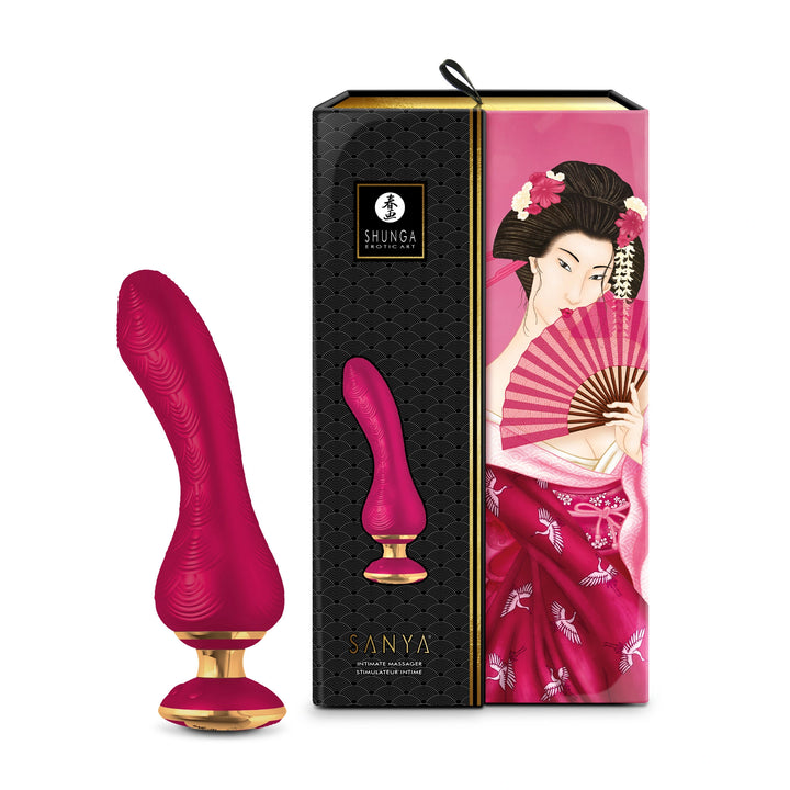 Shunga - SANYA Vibrator himbeer