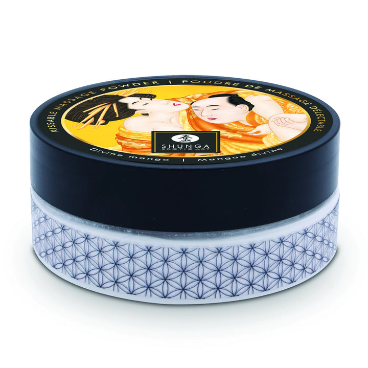 Shunga - "Kissable" Massagepuder "Lucious Mango" 75 gr