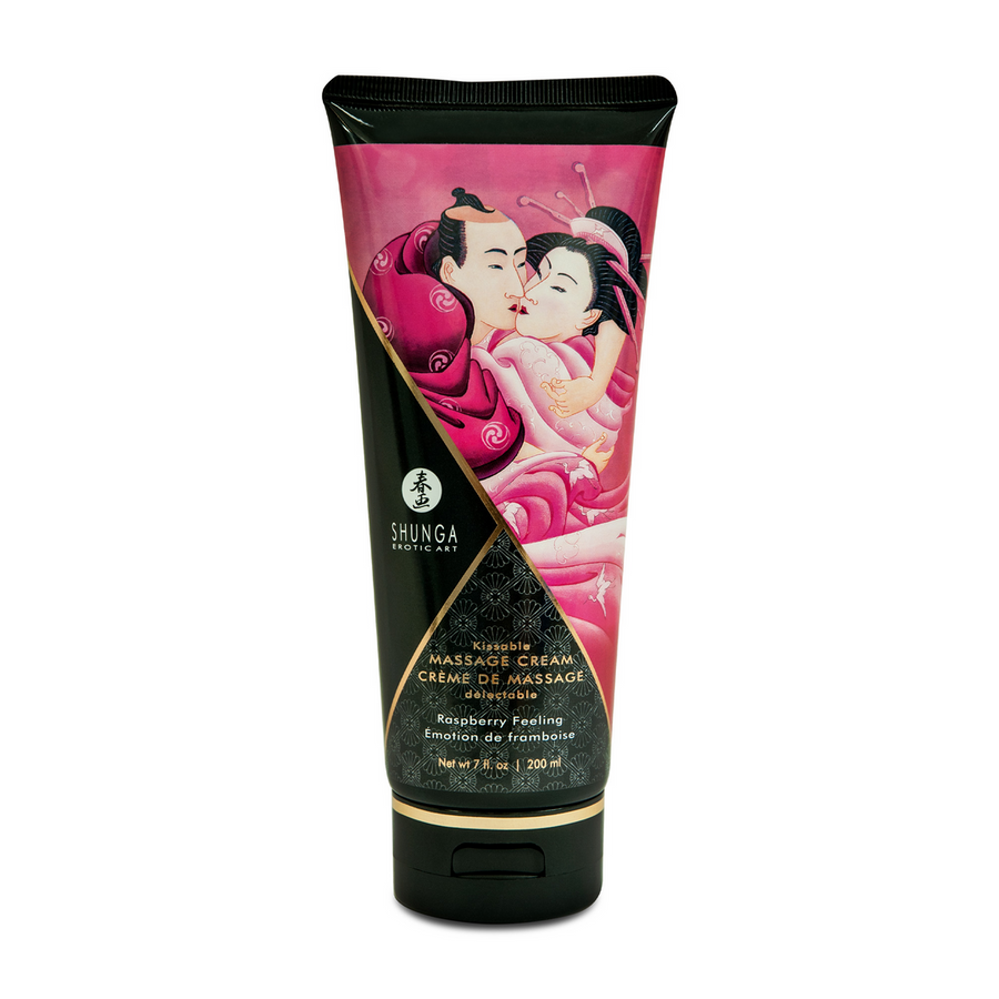 Shunga - Massage Creme Himbeere 200 ml