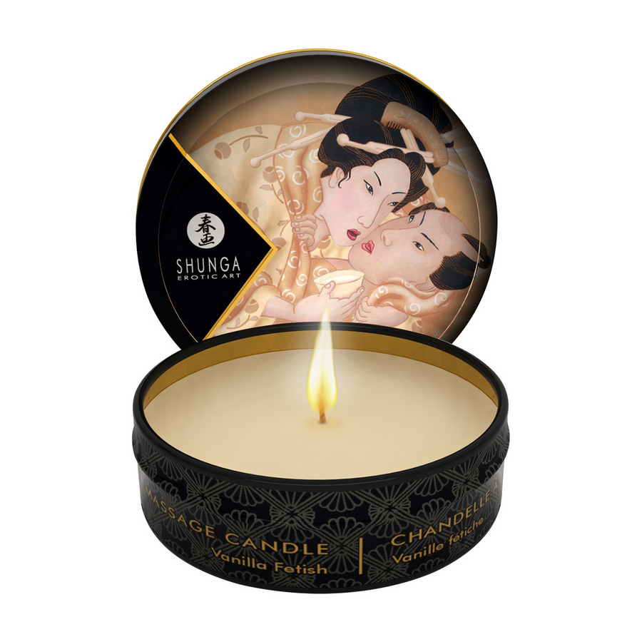 Shunga - Mini Massage-Kerze Vanilla - 1 oz / 30 ml