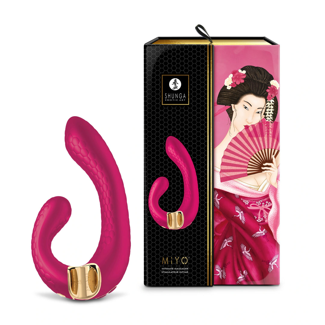 Shunga - MIYO G Punkt Vibrator himbeerrot