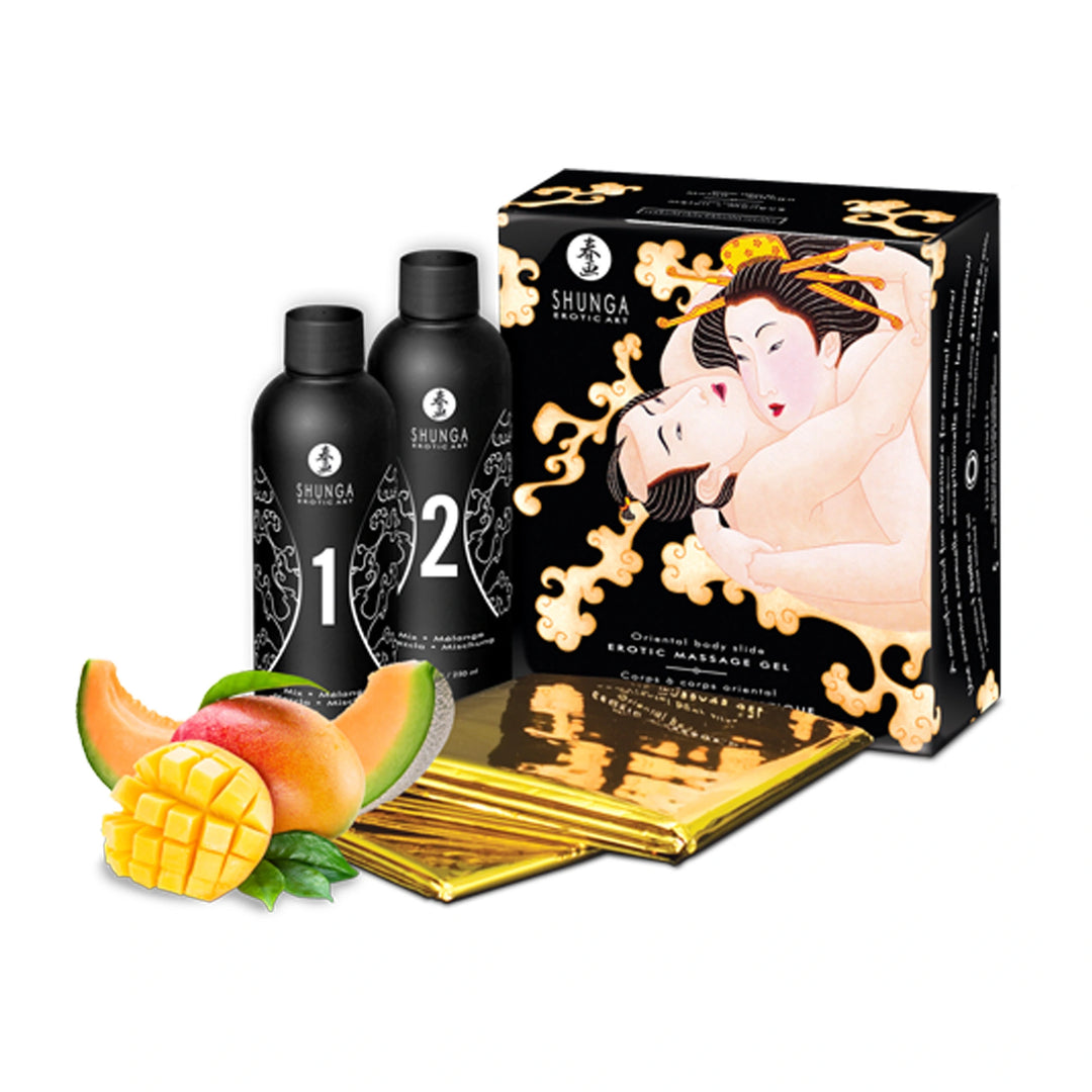 Body to Body Massage Melon Mango 2 x 225 ml