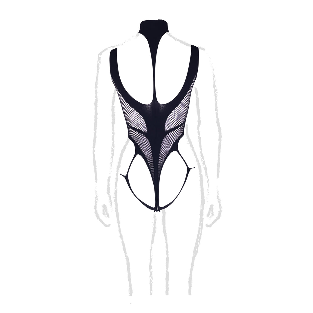 Body "Cyllene" mit Turtleneck von Le Désir schwarz Queensize