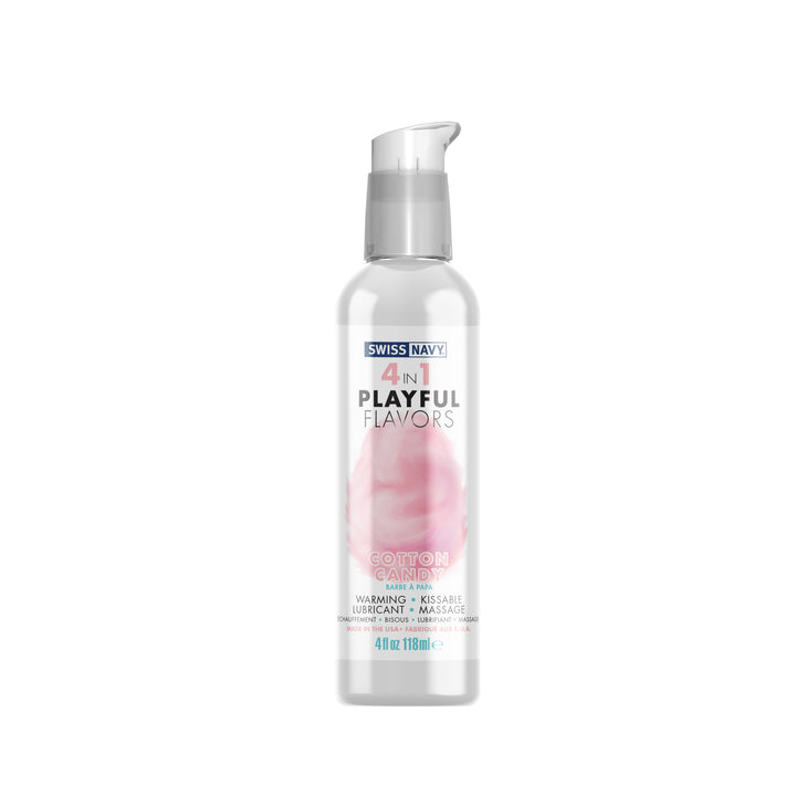 Swiss Navy - Playful 4 In 1 Gleitmittel mit Zuckerwattegeschmack 118ml