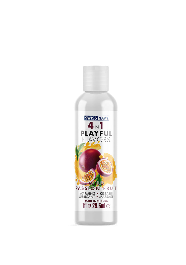 Swiss Navy - Playful 4 In 1 Gleitmittel mit Maracujageschmack 30ml
