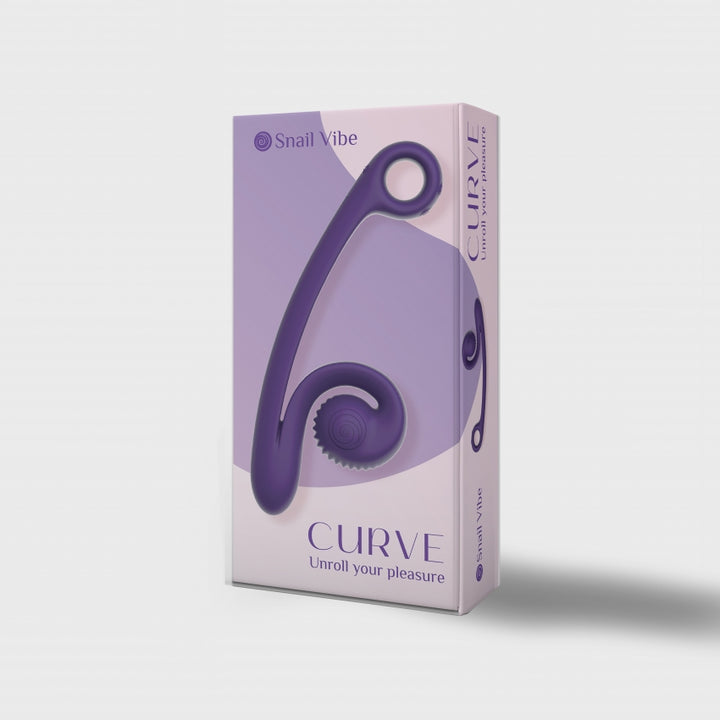 Snail Vibe - Curve Duo Vibrator - lila