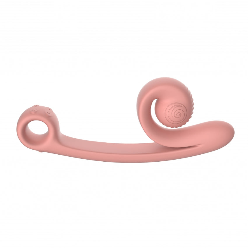 Snail Vibe - Curve Duo Vibrator - pfirsichfarben