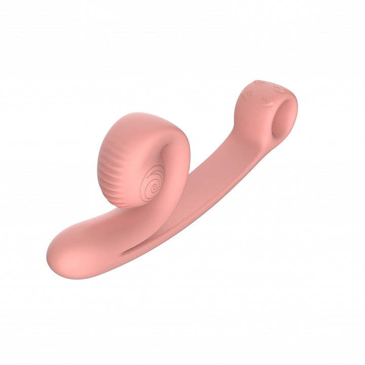 Snail Vibe - Curve Duo Vibrator - pfirsichfarben