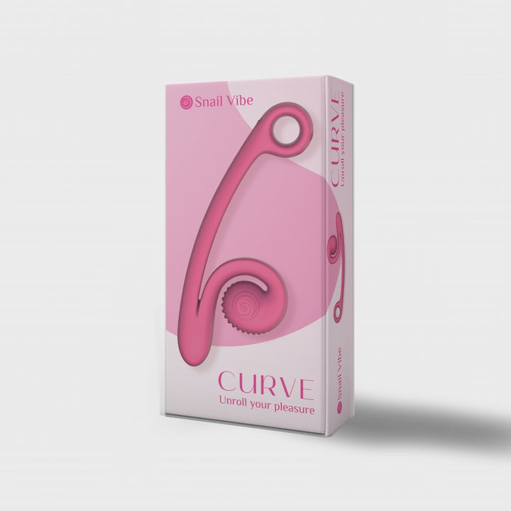 Snail Vibe - Curve Duo Vibrator - pink