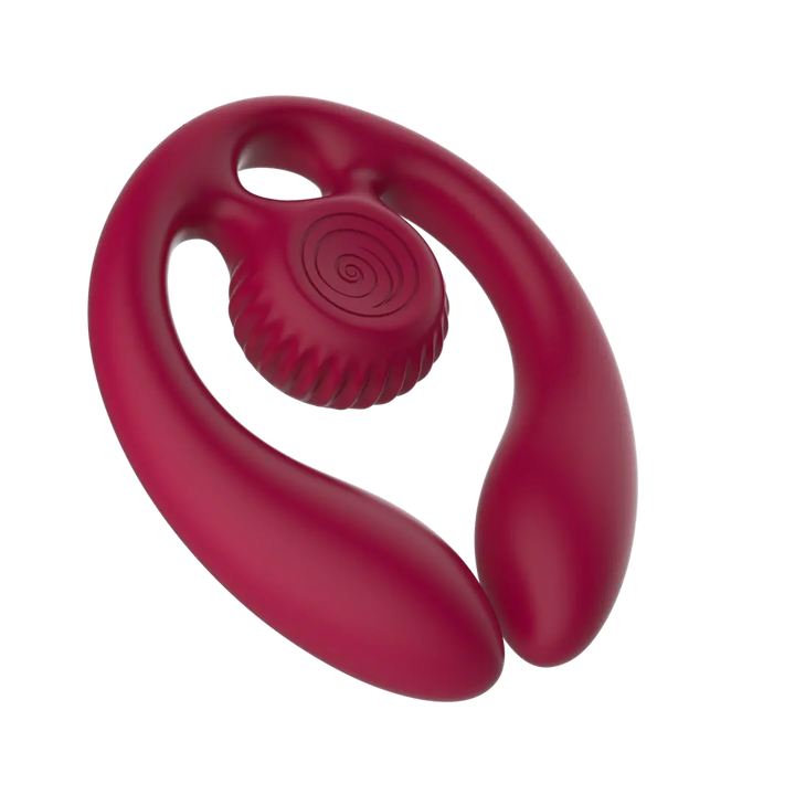 SVibe - Snail GIZI DUO Paarvibrator weinrot