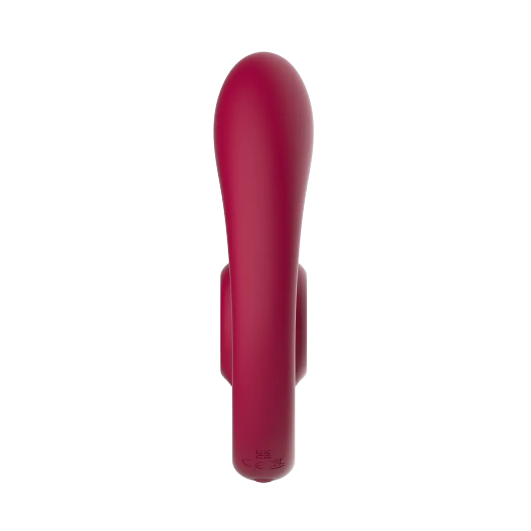 SVibe - Snail GIZI DUO Paarvibrator weinrot