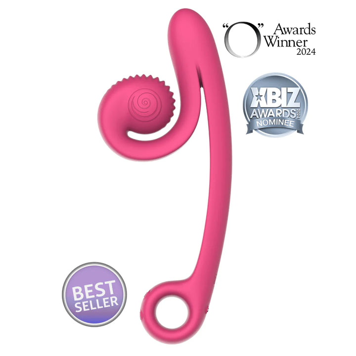 SVibe - Snail Curve Dual-Vibrator pink
