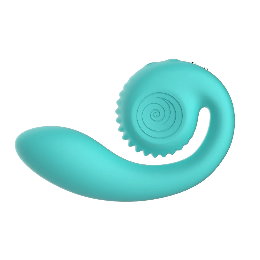 SVibe - Snail GIZI dualer G-Punkt Vibrator türkis