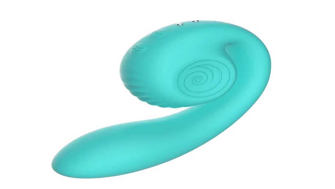 SVibe - Snail GIZI dualer G-Punkt Vibrator türkis