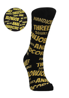 Sexy Socks - Sexy Words 36-41