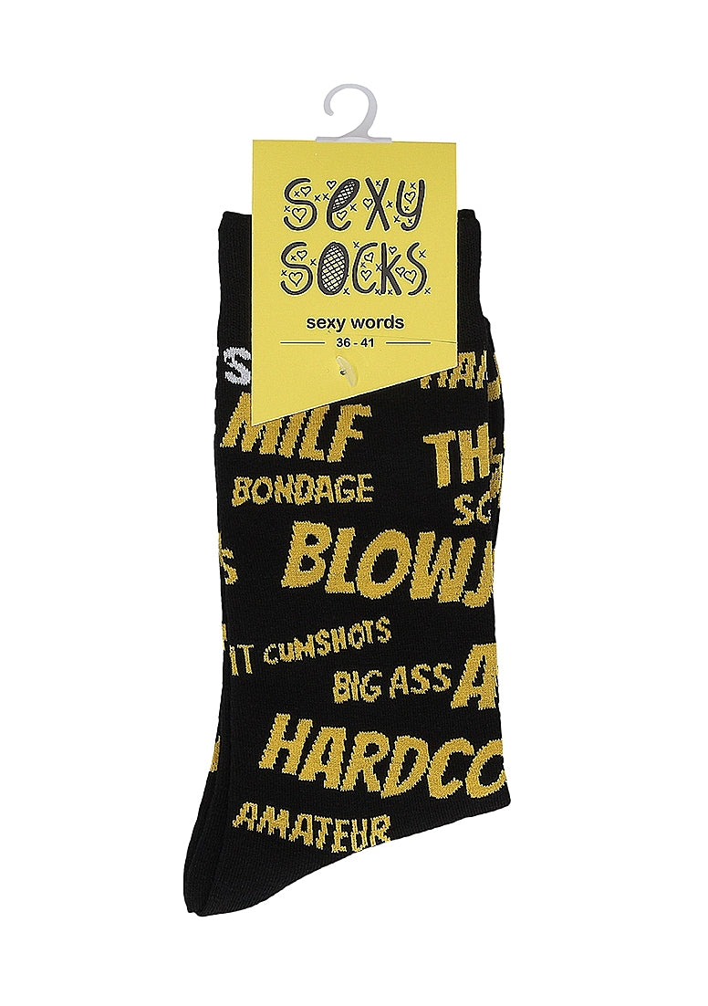 Sexy Socks - Sexy Words 36-41