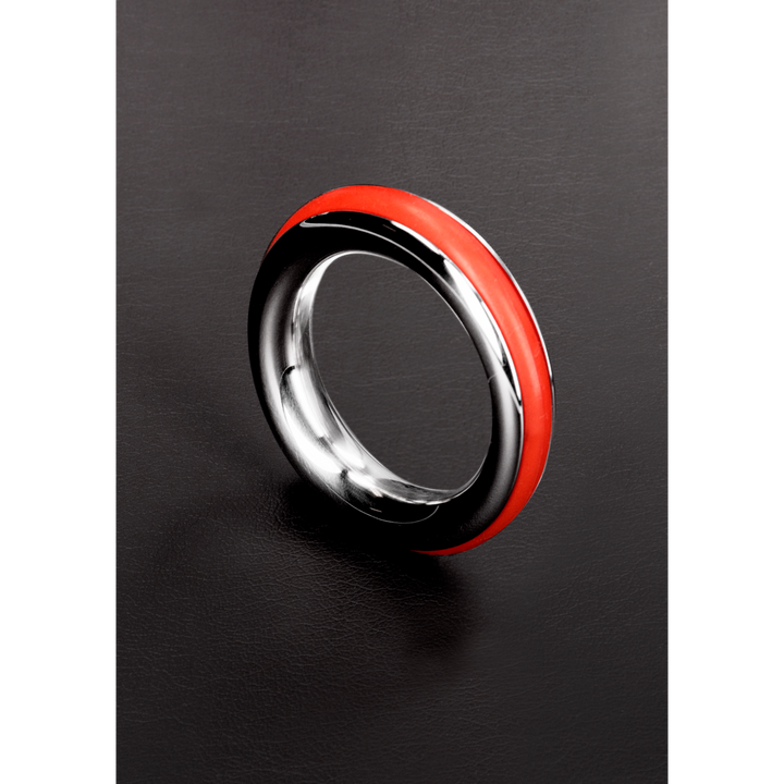 Shots Steel - "Cazzo" Penisring 40 mm rot