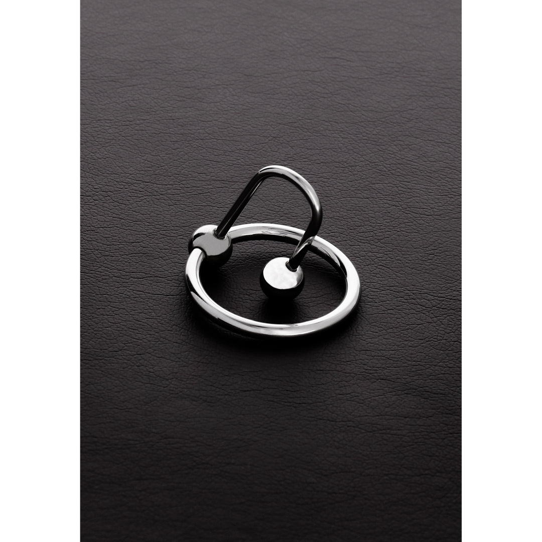 Shots Steel - "Full Stop" Eichelring mit Spermastopper 25 mm