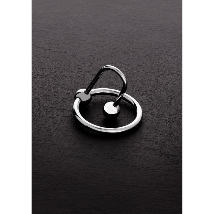 Shots Steel - "Full Stop" Eichelring mit Spermastopper 25 mm