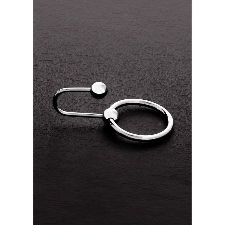 Shots Steel - "Full Stop" Eichelring mit Spermastopper 25 mm