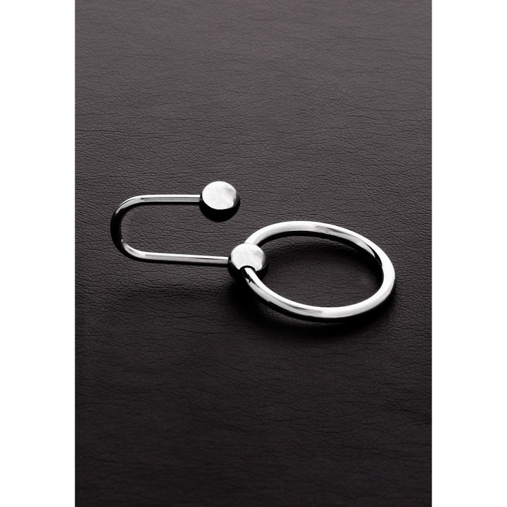 Shots Steel - "Full Stop" Eichelring mit Spermastopper 28 mm