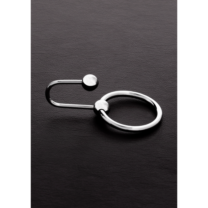 Shots Steel - "Full Stop" Eichelring mit Spermastopper 30 mm